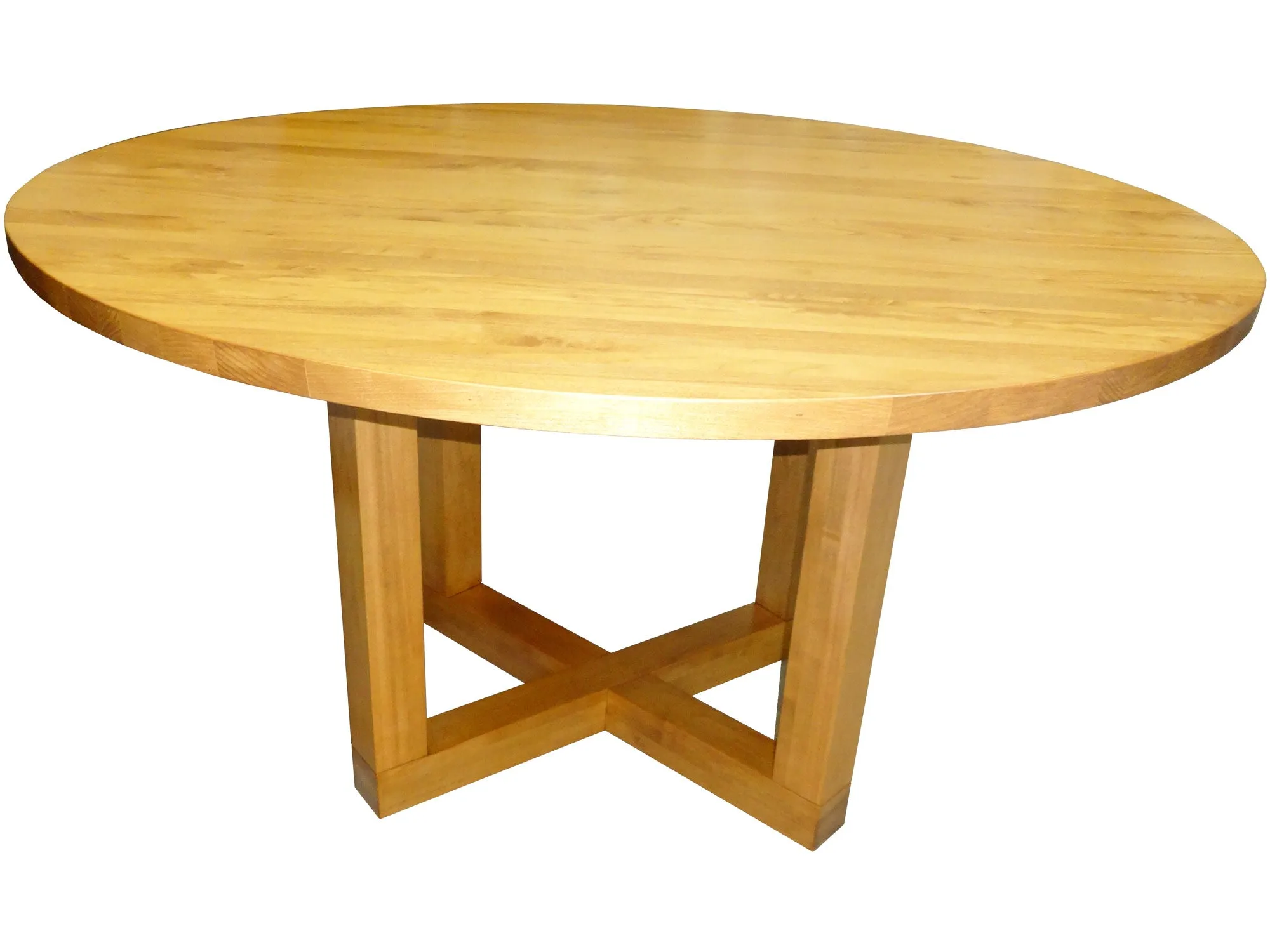 Tangent Pedestal Dining Table