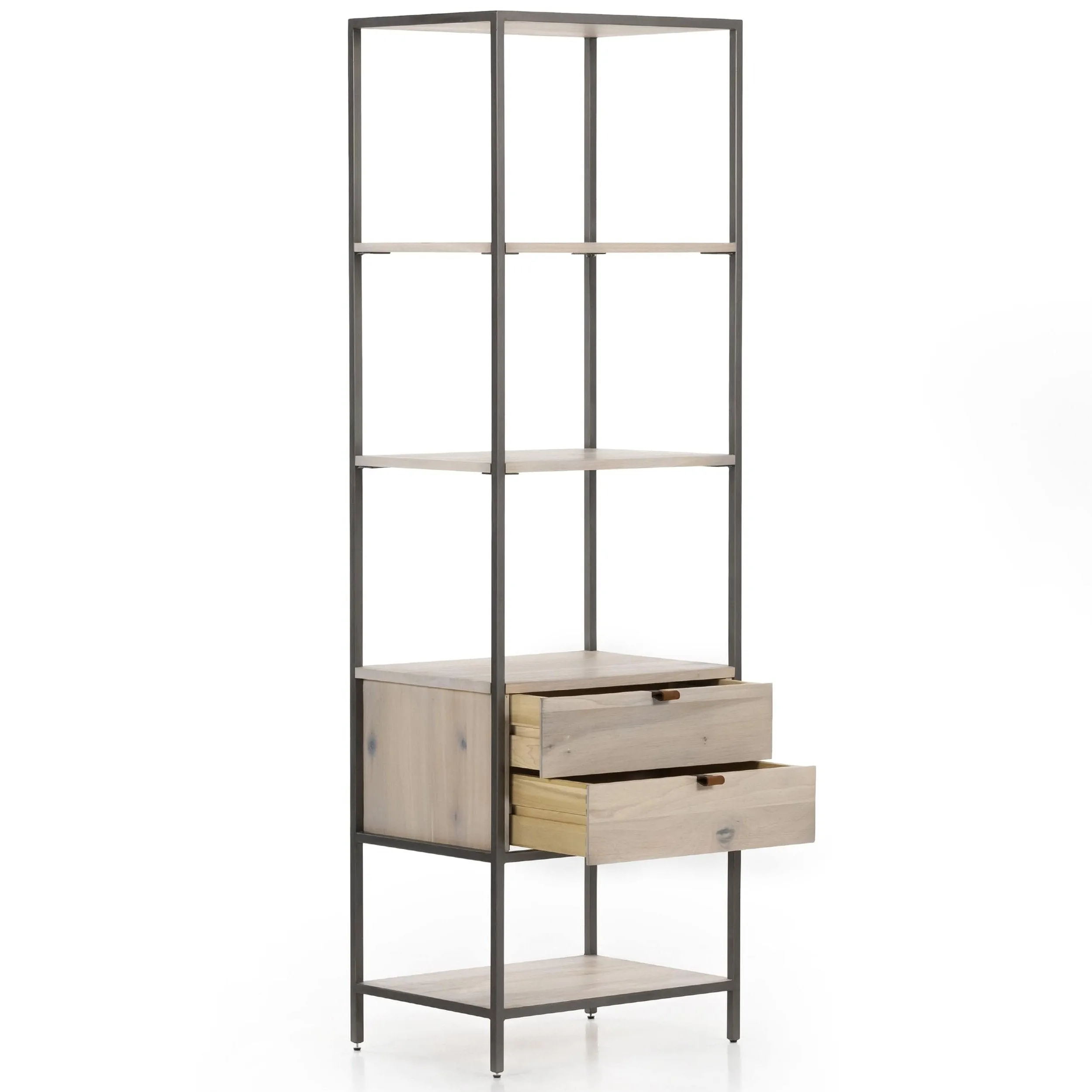 Trey Bookshelf, Dove Poplar