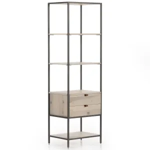 Trey Bookshelf, Dove Poplar