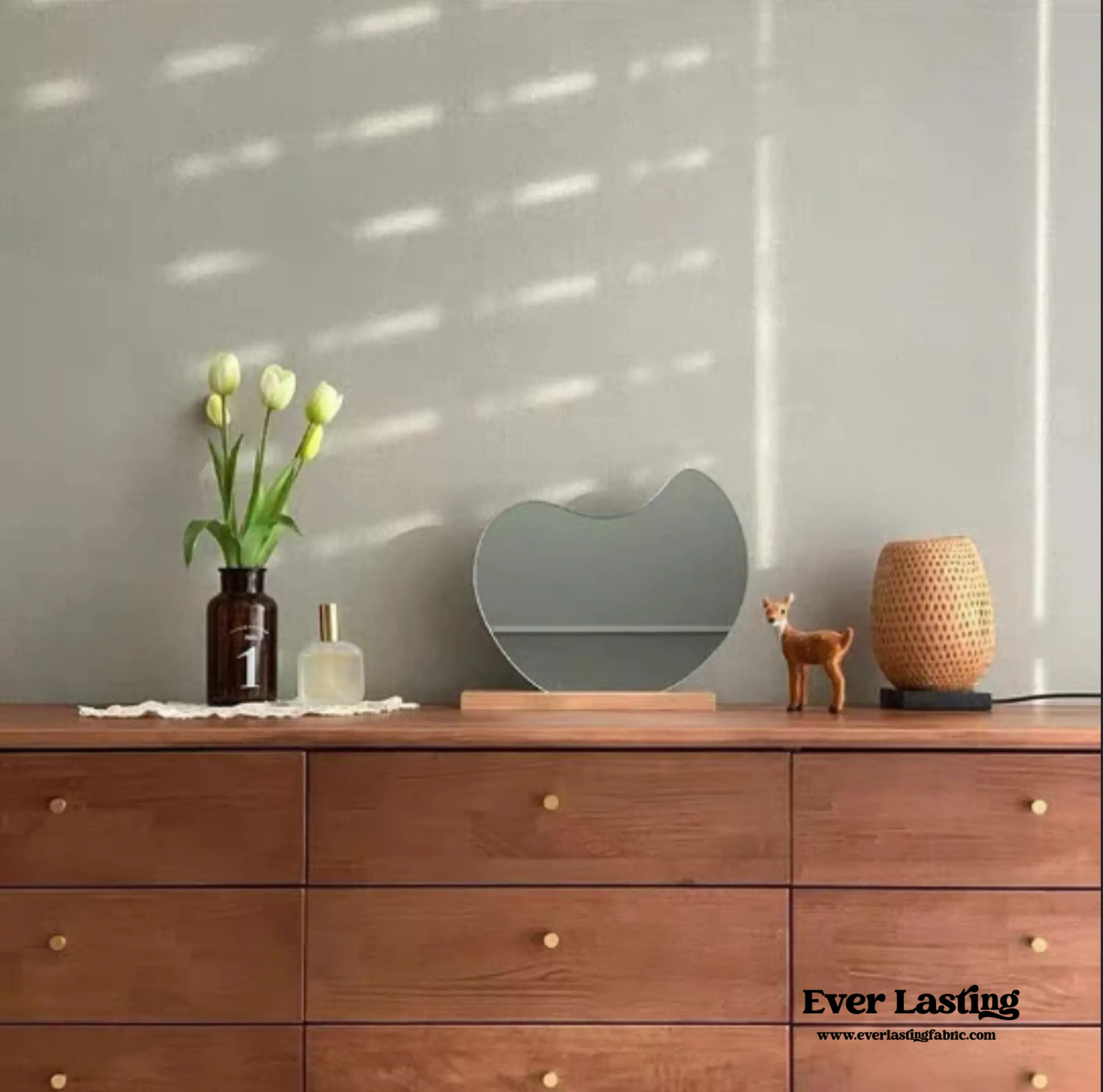 Wavy Desk Mirror
