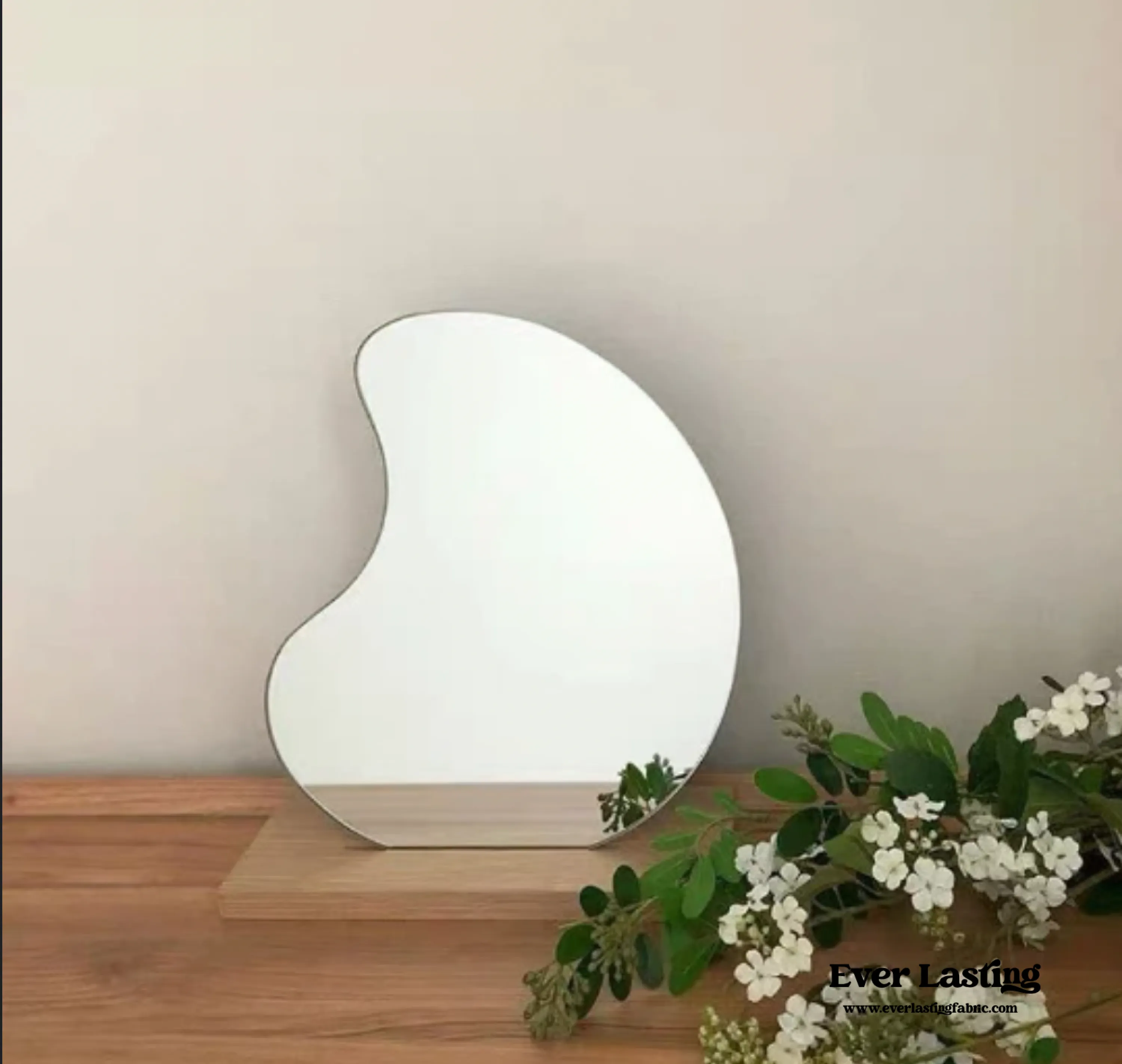 Wavy Desk Mirror