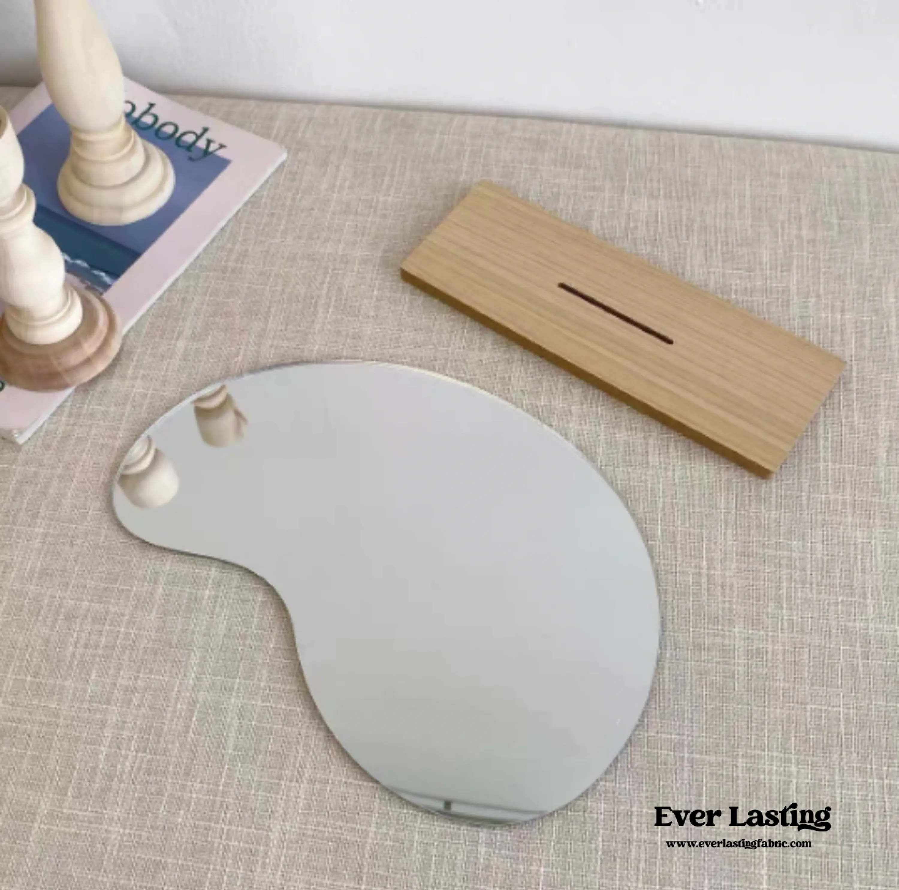 Wavy Desk Mirror